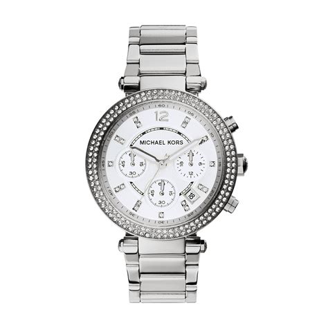 michael kors all stainless steel watch 10 atm|michael kors runway watch slim.